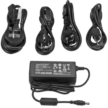 StarTech.com līdzstrāvas strāvas adapteris - 12V, 5A, universāls, iekštelpām, 110-240 V, 12 V, 2 A, 5 A