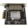 StarTech.com četru portu 10G SFP+ tīkla karte - Intel XL710 atvērtais SFP+ konverģētais adapteris - PCIe 10 Gigabit Ethernet servera NIC - 10GbE optiskās šķiedras LAN karte - Dell PowerEdge HPE ProLiant