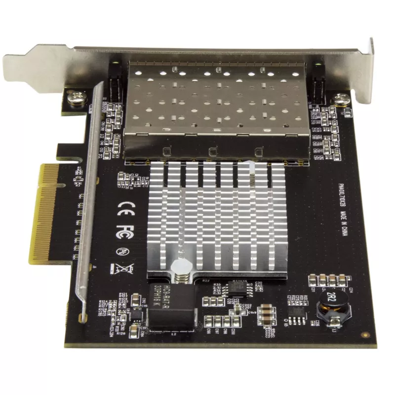 StarTech.com četru portu 10G SFP+ tīkla karte - Intel XL710 atvērtais SFP+ konverģētais adapteris - PCIe 10 Gigabit Ethernet servera NIC - 10GbE optiskās šķiedras LAN karte - Dell PowerEdge HPE ProLiant
