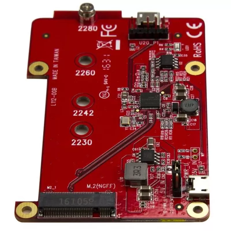 StarTech.com USB–M.2 SATA pārveidotājs Raspberry Pi un izstrādes platēm