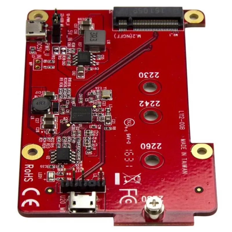 StarTech.com USB–M.2 SATA pārveidotājs Raspberry Pi un izstrādes platēm