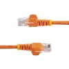 StarTech.com Cat5e Ethernet komutācijas kabelis ar snagless RJ45 savienotājiem - 0.5 m, oranžs