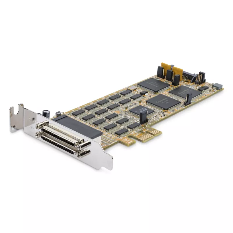 StarTech.com 16 portu zema profila seriālā karte - RS232 - PCI Express