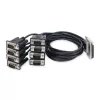 StarTech.com 16 portu zema profila seriālā karte - RS232 - PCI Express