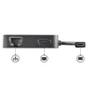 StarTech.com USB C daudzfunkciju adapteris - pārnēsājama USB-C mini dokstacija 4K HDMI video - Gigabit Ethernet, USB 3.0 centrmezgls (1x USB-A 1x USB-C) - USB Type-C daudzfunkciju adapteris - saderīgs ar Thunderbolt 3