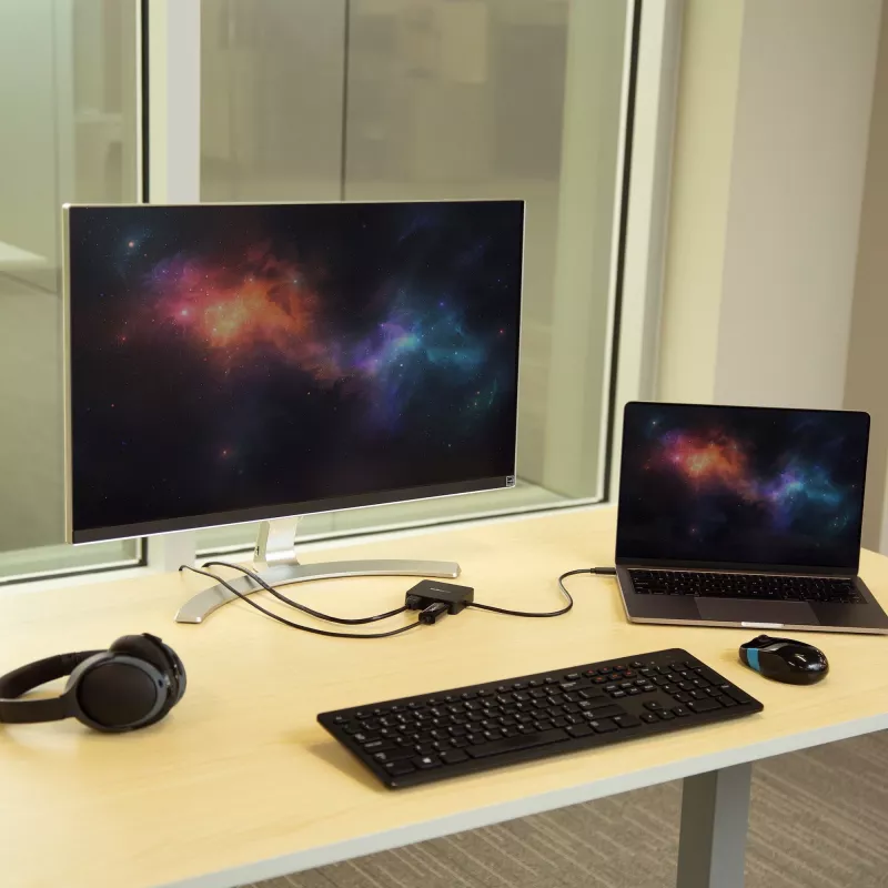 StarTech.com USB C daudzfunkciju adapteris - pārnēsājama USB-C mini dokstacija 4K HDMI video - Gigabit Ethernet, USB 3.0 centrmezgls (1x USB-A 1x USB-C) - USB Type-C daudzfunkciju adapteris - saderīgs ar Thunderbolt 3