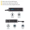StarTech.com USB C daudzfunkciju adapteris - pārnēsājama USB-C mini dokstacija 4K HDMI video - Gigabit Ethernet, USB 3.0 centrmezgls (1x USB-A 1x USB-C) - USB Type-C daudzfunkciju adapteris - saderīgs ar Thunderbolt 3