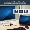 StarTech.com USB C daudzfunkciju adapteris - pārnēsājama USB-C mini dokstacija 4K HDMI video - Gigabit Ethernet, USB 3.0 centrmezgls (1x USB-A 1x USB-C) - USB Type-C daudzfunkciju adapteris - saderīgs ar Thunderbolt 3
