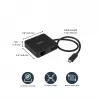 StarTech.com USB C daudzfunkciju adapteris - pārnēsājama USB-C mini dokstacija 4K HDMI video - Gigabit Ethernet, USB 3.0 centrmezgls (1x USB-A 1x USB-C) - USB Type-C daudzfunkciju adapteris - saderīgs ar Thunderbolt 3