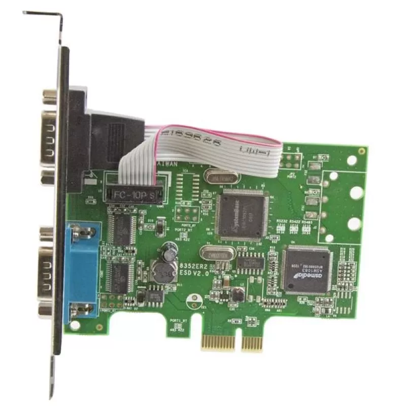 StarTech.com 2 portu PCI Express seriālā karte ar 16C1050 UART - RS232