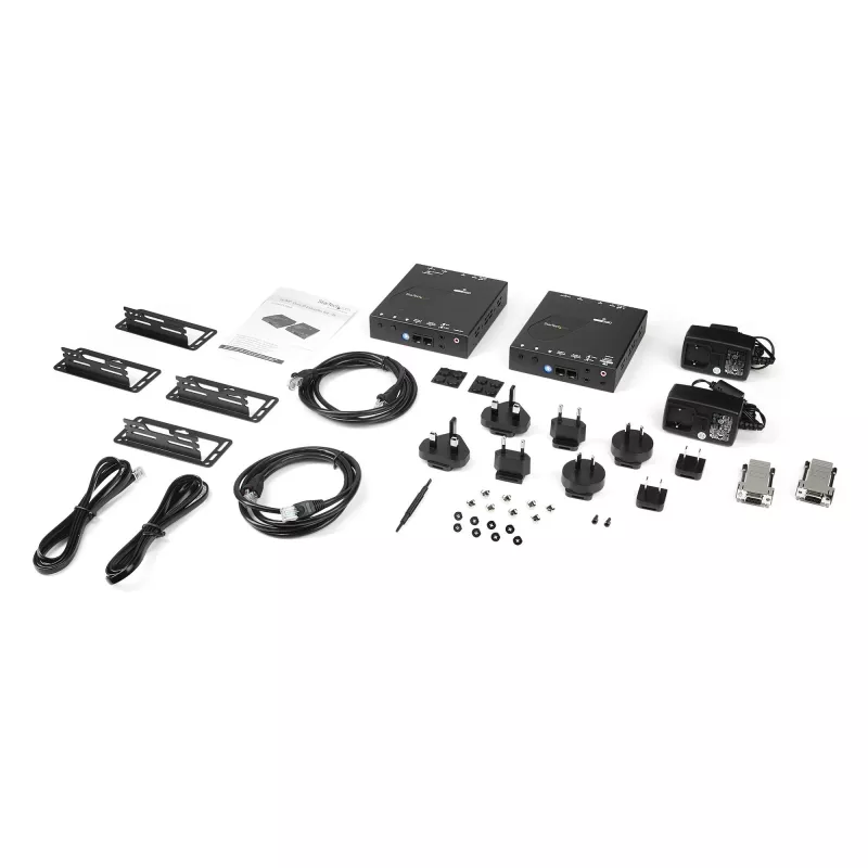 StarTech.com 4K HDMI over IP pagarinātāja komplekts ar Video vadības lietotni, mērogojams AV over IP ar AVoIP video sienas atbalstu