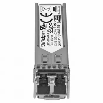 StarTech.com ar Cisco GLC-SX-MMD saderīgs SFP raiduztvērēja modulis - 1000BASE-SX~Ar Cisco GLC-SX-MMD saderīgs SFP modulis - 1000BASE-SX - 1GbE daudzmodu šķiedras MMF optiskais raiduztvērējs - 1GE Gigabit Ethernet SFP - LC 550m - 850nm - DDM Cisco Firepower, ASR920, IE2000