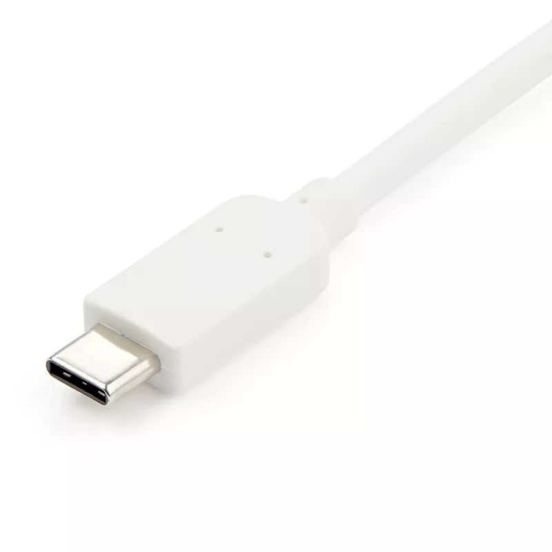StarTech.com USB-C uz HDMI 2.0 adapteris ar strāvas piegādi - 4K 60 Hz USB Type-C uz HDMI displeja video pārveidotājs - 60 W PD caurlaides uzlādes pieslēgvieta - Thunderbolt 3 saderīgs - balts