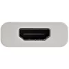StarTech.com USB-C uz HDMI 2.0 adapteris ar strāvas piegādi - 4K 60 Hz USB Type-C uz HDMI displeja video pārveidotājs - 60 W PD caurlaides uzlādes pieslēgvieta - Thunderbolt 3 saderīgs - balts