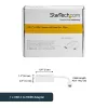 StarTech.com USB-C uz HDMI 2.0 adapteris ar strāvas piegādi - 4K 60 Hz USB Type-C uz HDMI displeja video pārveidotājs - 60 W PD caurlaides uzlādes pieslēgvieta - Thunderbolt 3 saderīgs - balts