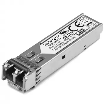 StarTech.com Juniper EX-SFP-1GE-LX saderīgs SFP raiduztvērēja modulis - 1000BASE-LX~Juniper EX-SFP-1GE-LX saderīgs SFP modulis - 1000BASE-LX - 1GbE vienmoda optiskās šķiedras SMF optiskais raiduztvērējs - 1GE Gigabit Ethernet SFP - LC 10km - 1310nm - DDM