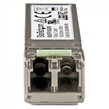 StarTech.com Cisco Meraki MA-SFP-10GB-SR saderīgs SFP+ raiduztvērēja modulis - 10GBASE-SR~Cisco Meraki MA-SFP-10GB-SR saderīgs SFP+ modulis - 10GBASE-SR - 10GbE daudzmodu optisko šķiedru MMF optiskais raiduztvērējs - 10GE Gigabit Ethernet SFP+ - LC 300m - 850nm - DDM Cisco Meraki MS225, MX400, MS250