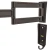 StarTech.com sienas stiprinājuma monitora plecs – dubultā grozāma, 15 kg, 33 cm (13 collas), 68,6 cm (27 collas), 75 x 75 mm, 100 x 100 mm, melns