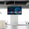 StarTech.com TV griestu stiprinājums - pilnas kustības universāls piekarināms viena ekrāna stiprinājums ar regulējamu teleskopisku īso stieni - slīpuma / pagriešanas iespēja - VESA kronšteins 32 inch-75 inch displejiem
