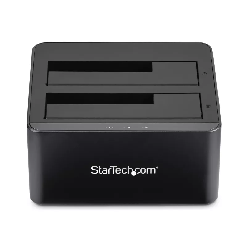 StarTech.com Dual-Bay USB 3.0 to SATA Hard Drive Docking Station SDOCK2U33V