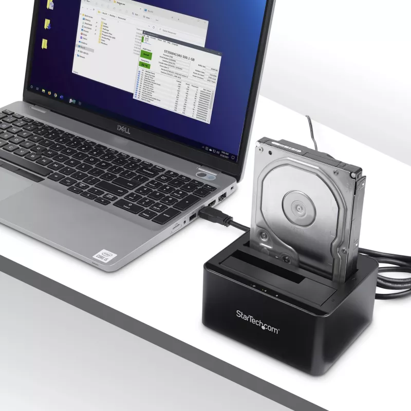 StarTech.com Dual-Bay USB 3.0 to SATA Hard Drive Docking Station SDOCK2U33V