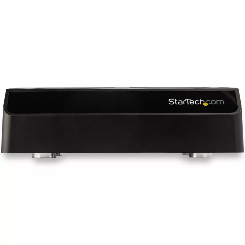 StarTech.com 4 nodalījumu USB–SATA cieto disku dokstacija, USB 10 Gbps, ārēja 2,5 collu un 3,5 collu SSD/HDD doks, SATA III, karstās nomaiņas cieto disku nodalījums, augšējā ielāde