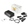 StarTech.com 4 nodalījumu USB–SATA cieto disku dokstacija, USB 10 Gbps, ārēja 2,5 collu un 3,5 collu SSD/HDD doks, SATA III, karstās nomaiņas cieto disku nodalījums, augšējā ielāde