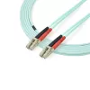 StarTech.com 3m (10ft) LC/UPC to LC/UPC OM4 Multimode Fiber Optic kabelis, 50/125µm LOMMF/VCSEL Zipcord Fiber, 100G, Low Insertion Loss - LSZH Fiber Jumper Cord