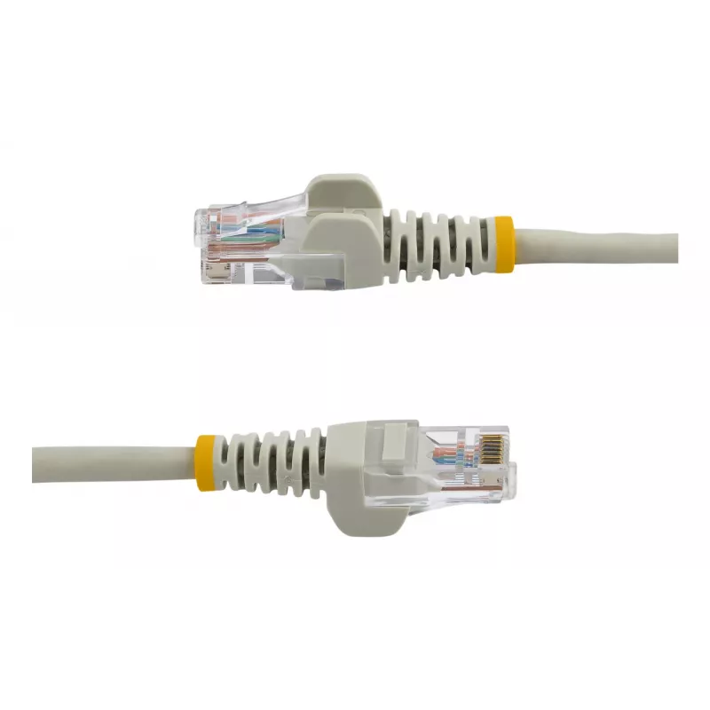 StarTech.com Cat5e Ethernet komutācijas kabelis ar neaizķeramiem RJ45 savienotājiem - 7 m, pelēks