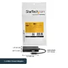 StarTech.com USB-C daudzportu video adapteris - 3-vienā - 4K 30Hz - melns