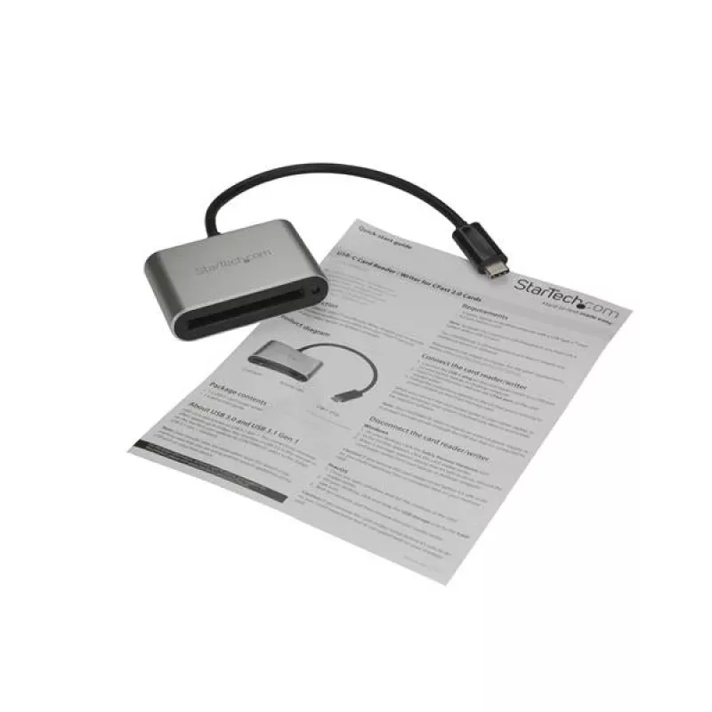 StarTech.com USB 3.0 karšu lasītājs/rakstītājs CFast 2.0 kartēm - USB-C