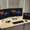 StarTech.com USB 3.0 dokstacija - klēpjdatora dokstacija ar divu monitoru atbalstu, HDMI un DVI/VGA video - 6-portu USB 3.1 Gen 1 5 Gbps centrmezgls, GbE, audio - universāla A tipa dokstacija - Windows un Mac