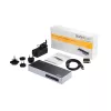 StarTech.com USB 3.0 dokstacija - klēpjdatora dokstacija ar divu monitoru atbalstu, HDMI un DVI/VGA video - 6-portu USB 3.1 Gen 1 5 Gbps centrmezgls, GbE, audio - universāla A tipa dokstacija - Windows un Mac