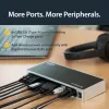 StarTech.com USB 3.0 dokstacija - klēpjdatora dokstacija ar divu monitoru atbalstu, HDMI un DVI/VGA video - 6-portu USB 3.1 Gen 1 5 Gbps centrmezgls, GbE, audio - universāla A tipa dokstacija - Windows un Mac