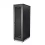 StarTech.com 4-stabu 42U serveru statīva skapis, 19 collu datu korpusa skapis datoru / AV / IT aprīkojuma montāžai, serveru korpusa skapis ar ritentiņiem, pilna izmēra rūpnieciska tīkla glabātuve