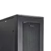 StarTech.com 4-stabu 42U serveru statīva skapis, 19 collu datu korpusa skapis datoru / AV / IT aprīkojuma montāžai, serveru korpusa skapis ar ritentiņiem, pilna izmēra rūpnieciska tīkla glabātuve