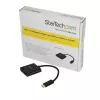 StarTech.com USB C–DisplayPort adapteris ar jaudas piegādi – 4K 60 Hz HBR2 – USB Type-C uz DP 1.2 monitora video pārveidotājs ar uzlādi – 60 W PD caurlaide – Thunderbolt 3 savietojams