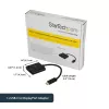 StarTech.com USB C–DisplayPort adapteris ar jaudas piegādi – 4K 60 Hz HBR2 – USB Type-C uz DP 1.2 monitora video pārveidotājs ar uzlādi – 60 W PD caurlaide – Thunderbolt 3 savietojams