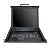 StarTech.com 8 portu montējama KVM konsole ar 1,8 m kabeļiem - integrēts KVM slēdzis ar 17 collu LCD monitoru - pilnībā aprīkota 1U LCD KVM atvilktne - OSD KVM - izturīga, 50 000 stundu MTBF - USB + VGA atbalsts
