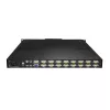 StarTech.com 16 portu statņu montāžas KVM konsole ar 1,8 m kabeļiem – integrēts KVM slēdzis ar 19 collu LCD monitoru – pilnībā aprīkota 1U LCD KVM izvelkamā sistēma – OSD KVM – izturīgs 50 000 MTBF – USB + VGA atbalsts