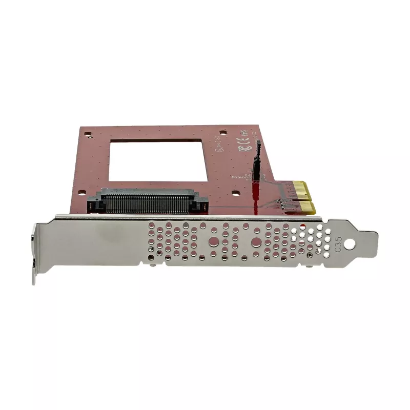 StarTech.com U.2 uz PCIe adapteris 2,5 collu U.2 NVMe SSD - SFF-8639 - x4 PCI Express 4.0