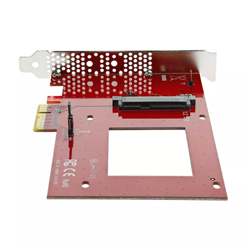 StarTech.com U.2 uz PCIe adapteris 2,5 collu U.2 NVMe SSD - SFF-8639 - x4 PCI Express 4.0