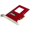 StarTech.com U.2 uz PCIe adapteris 2,5 collu U.2 NVMe SSD - SFF-8639 - x4 PCI Express 4.0