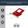 StarTech.com U.2 uz PCIe adapteris 2,5 collu U.2 NVMe SSD - SFF-8639 - x4 PCI Express 4.0