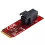 StarTech.com U.2 (SFF-8643) uz M.2 PCI Express 3.0 x4 resursdatora adaptera karte 2,5” U.2 NVMe SSD