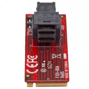 StarTech.com U.2 (SFF-8643) uz M.2 PCI Express 3.0 x4 resursdatora adaptera karte 2,5” U.2 NVMe SSD
