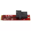 StarTech.com U.2 (SFF-8643) uz M.2 PCI Express 3.0 x4 resursdatora adaptera karte 2,5” U.2 NVMe SSD
