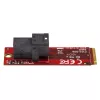 StarTech.com U.2 (SFF-8643) uz M.2 PCI Express 3.0 x4 resursdatora adaptera karte 2,5” U.2 NVMe SSD