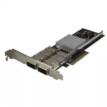 StarTech.com Divportu 40G QSFP+ tīkla karte - Intel XL710 atvērts QSFP+ konverģēts adapteris - PCIe 40 Gigabit Ethernet servera NIC - 40GbE optiskās šķiedras LAN karte - Dell PowerEdge HPE ProLiant