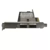 StarTech.com Divportu 40G QSFP+ tīkla karte - Intel XL710 atvērts QSFP+ konverģēts adapteris - PCIe 40 Gigabit Ethernet servera NIC - 40GbE optiskās šķiedras LAN karte - Dell PowerEdge HPE ProLiant